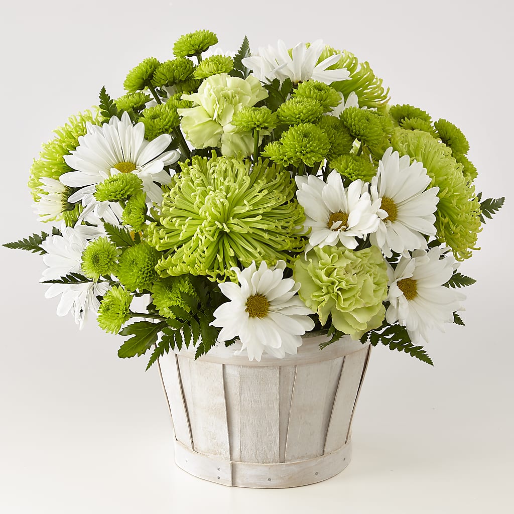 Lucky Charm Basket (Standard) – Blooming Branches, Guttenberg IA
