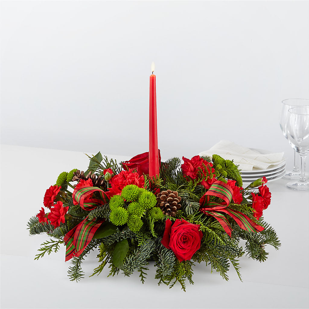 By the Candlelight Centerpiece – Blooming Branches, Guttenberg IA