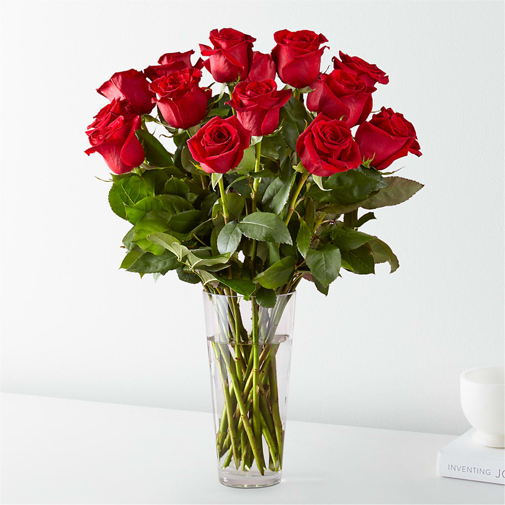 Long Stem Red Rose Bouquet – Blooming Branches, Guttenberg IA