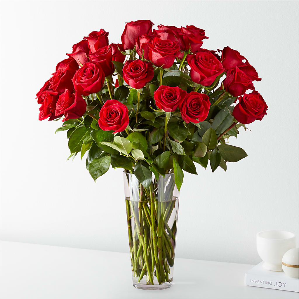 Long Stem Red Rose Bouquet – Blooming Branches, Guttenberg IA