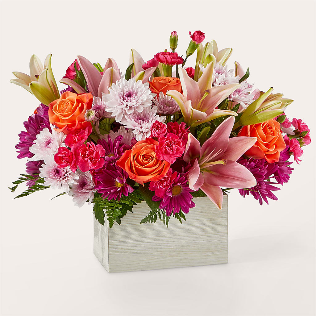 Light of My Life Box Bouquet – Blooming Branches, Guttenberg IA
