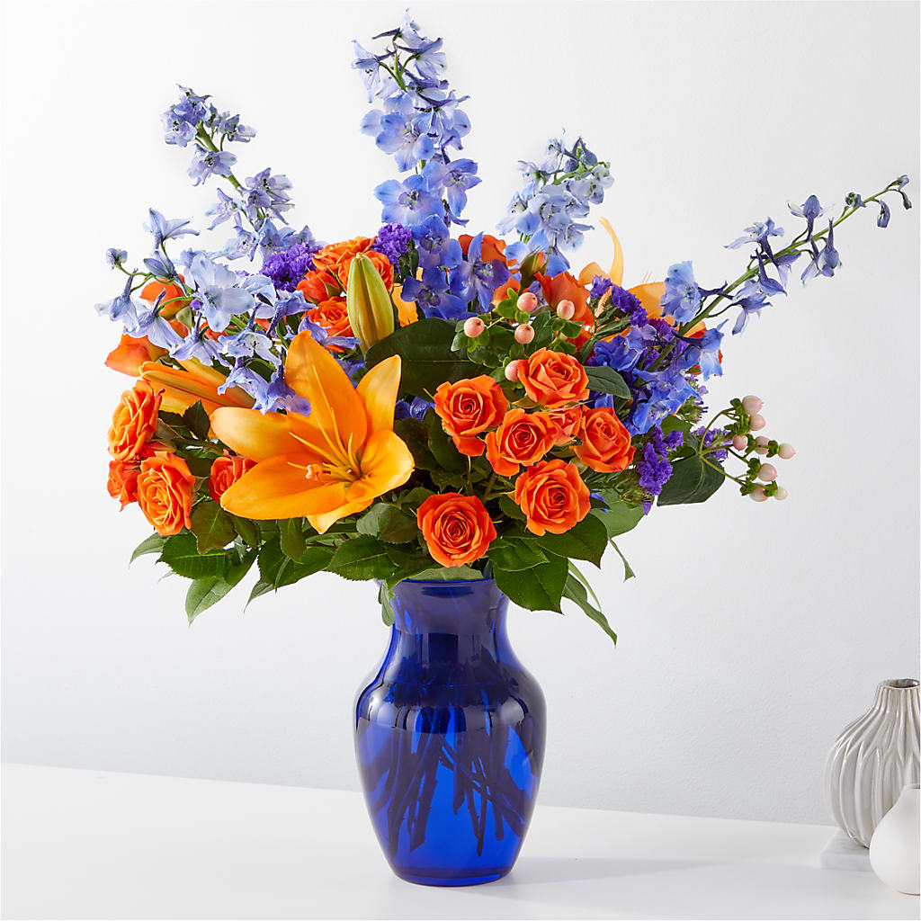 Radiant Citrus Bouquet – Blooming Branches, Guttenberg IA