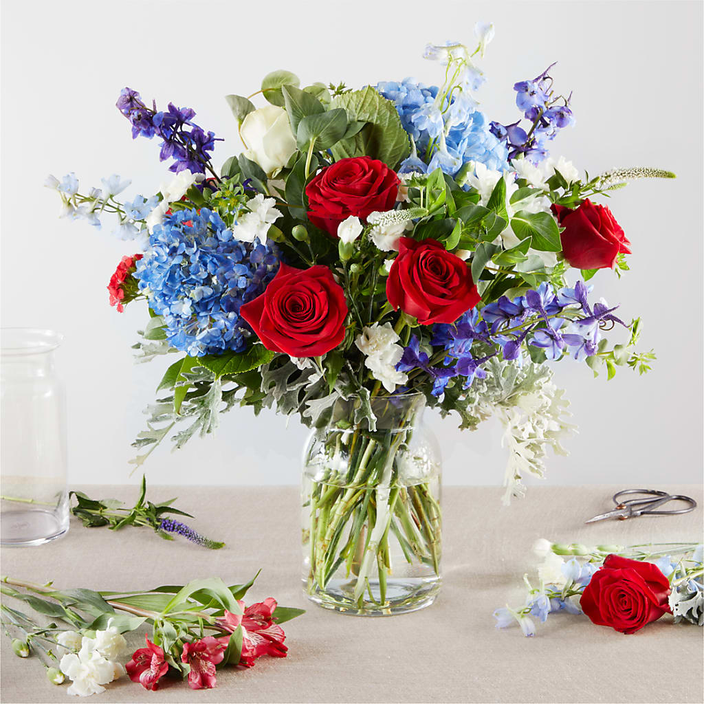 Star Spangled - A Florist Original – Blooming Branches, Guttenberg IA