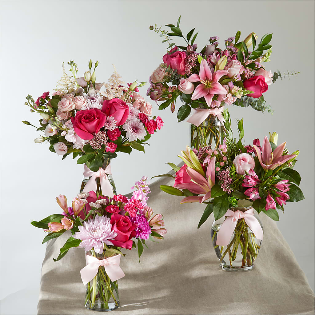 Pink Ribbon - A Florist Original – Blooming Branches, Guttenberg IA