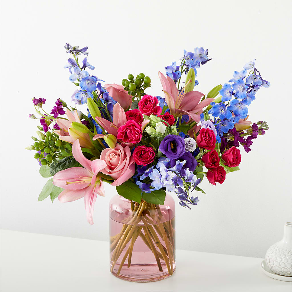 Breezy Meadows Bouquet – Blooming Branches, Guttenberg IA