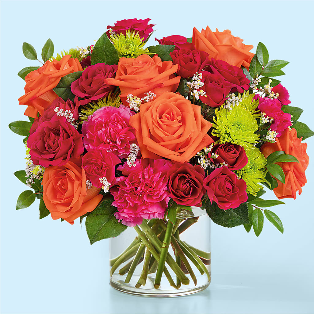 Colorful Carnival Bouquet – Blooming Branches, Guttenberg IA