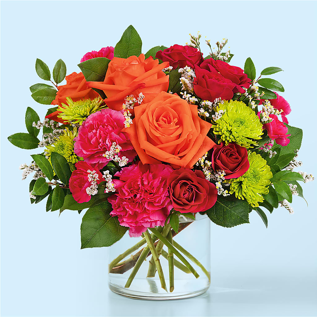 Colorful Carnival Bouquet – Blooming Branches, Guttenberg IA