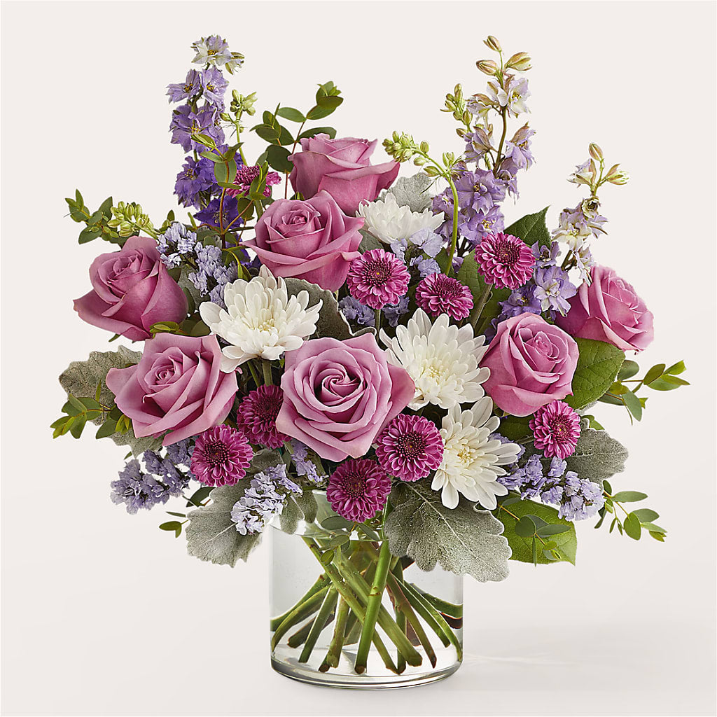 Violet Frost Bouquet – Blooming Branches, Guttenberg IA