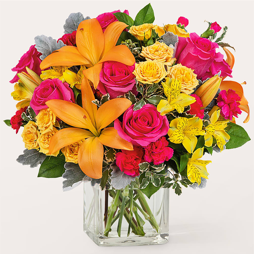 To the Tropics Bouquet – Blooming Branches, Guttenberg IA