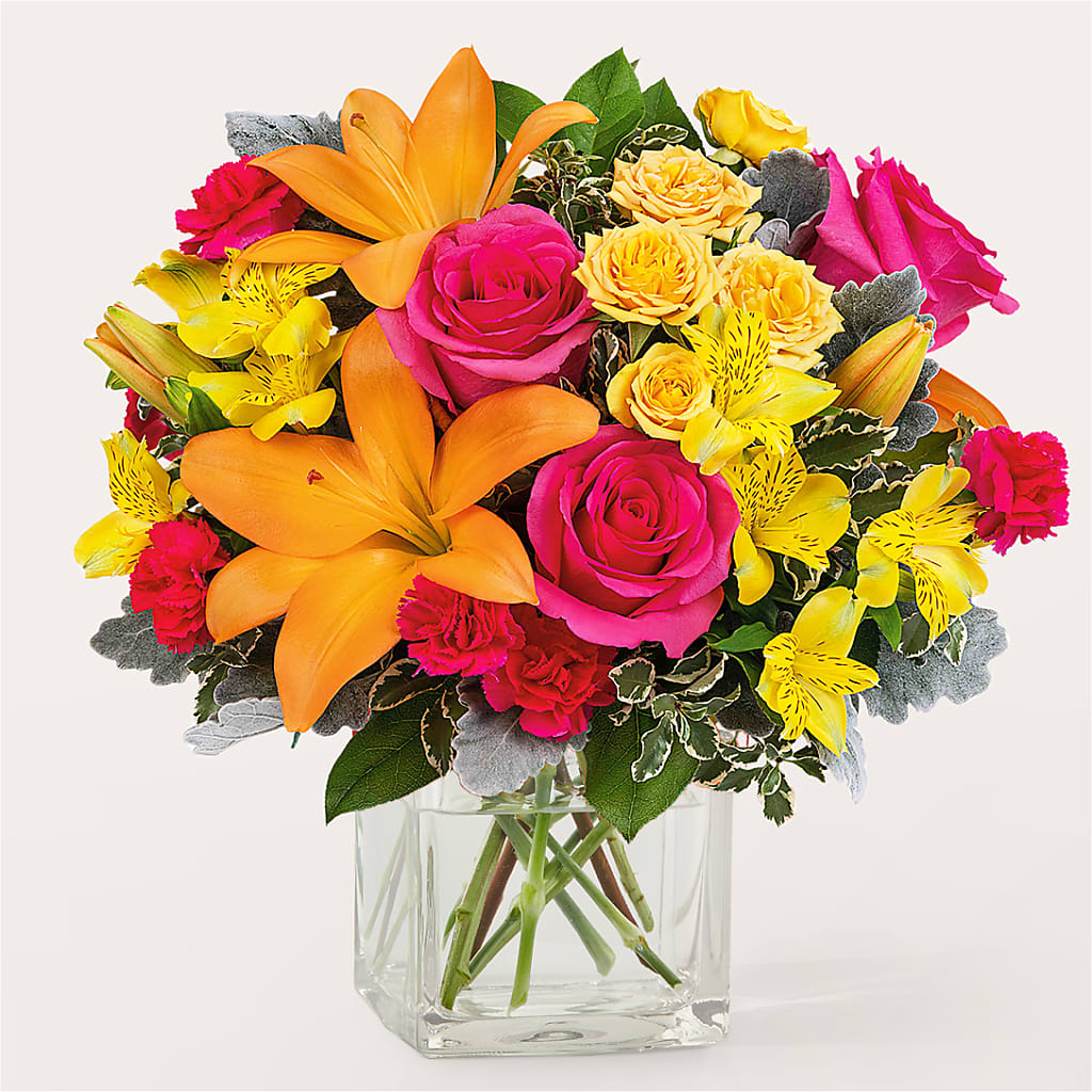 To the Tropics Bouquet – Blooming Branches, Guttenberg IA