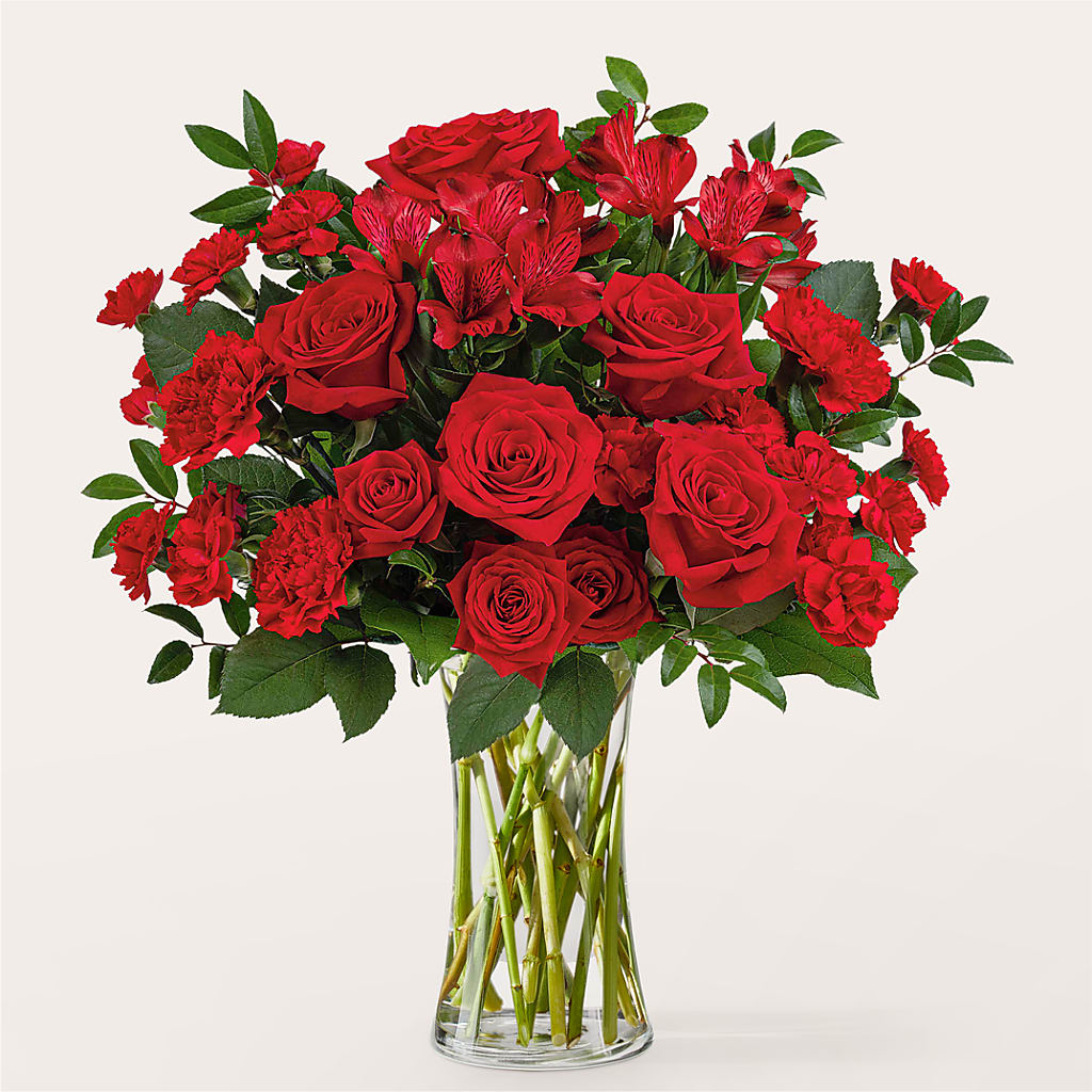 Brilliant Ruby Bouquet – Blooming Branches, Guttenberg IA