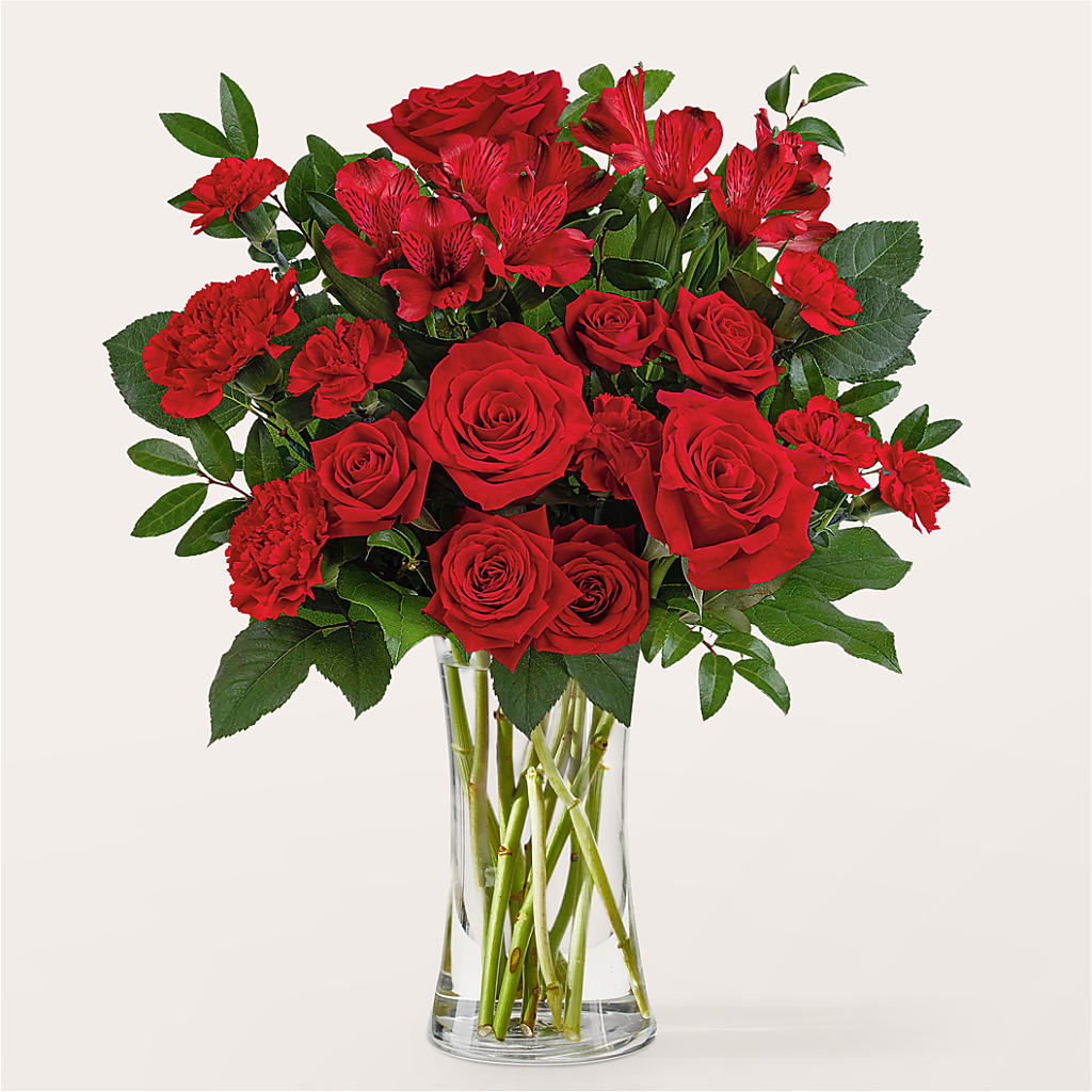 Brilliant Ruby Bouquet – Blooming Branches, Guttenberg IA