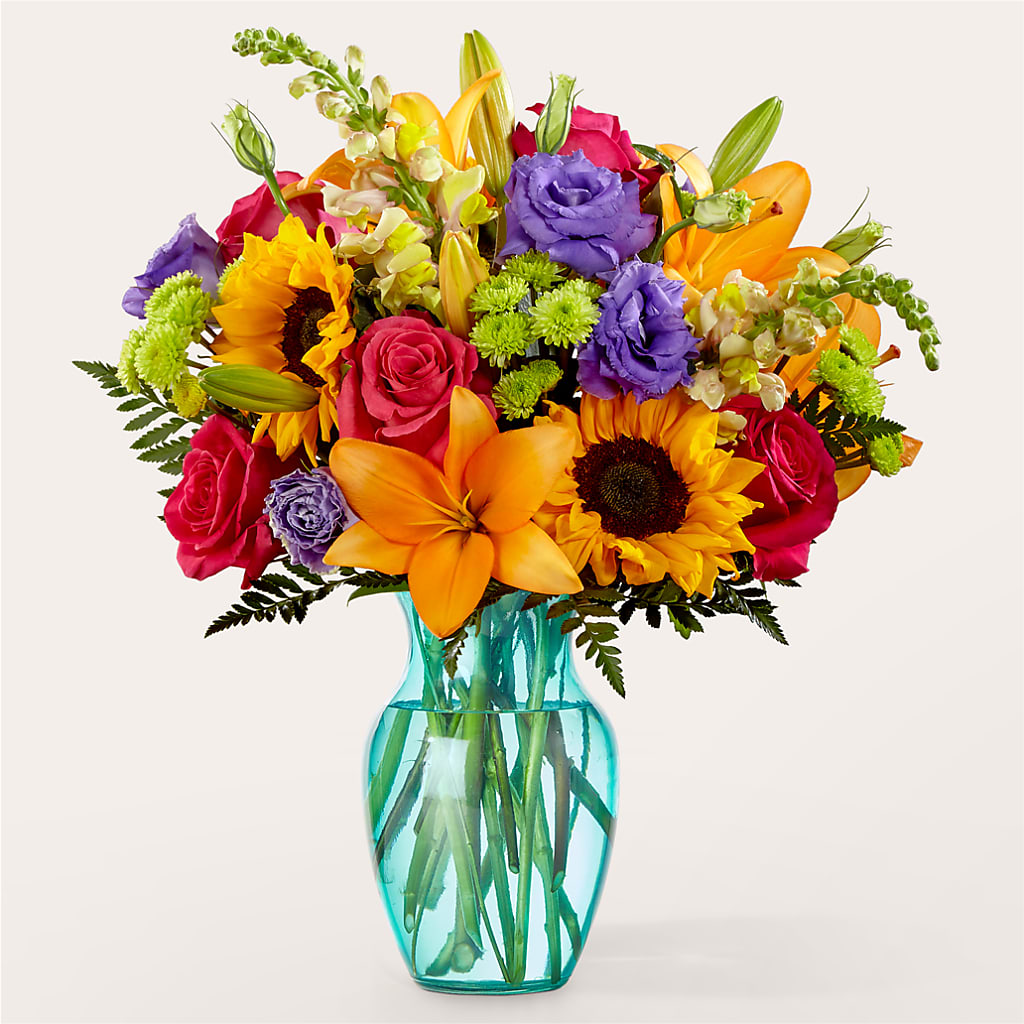 Double Rainbow Bouquet – Blooming Branches, Guttenberg IA
