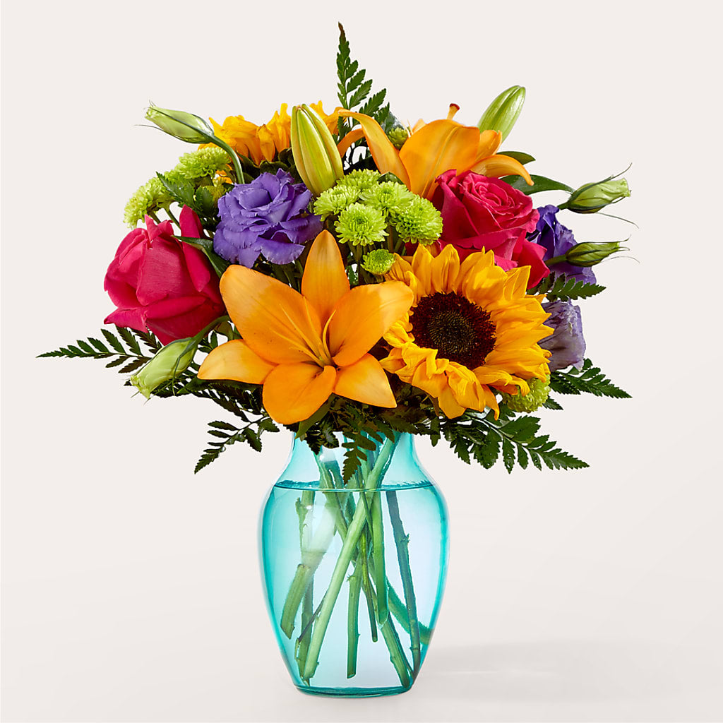 Double Rainbow Bouquet – Blooming Branches, Guttenberg IA