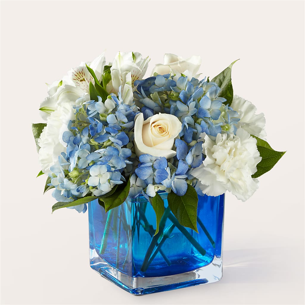 Soothing Waters Bouquet – Blooming Branches, Guttenberg IA