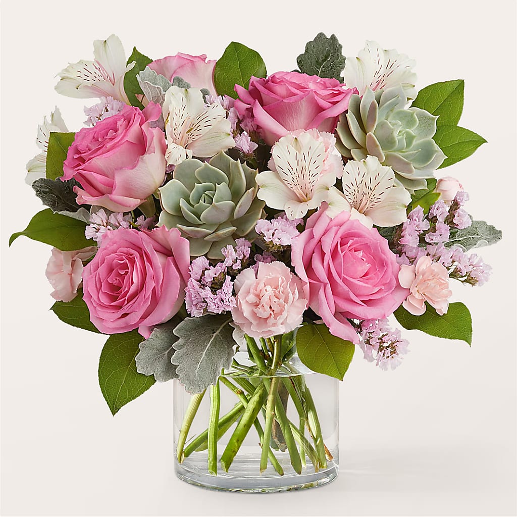 Dusty Rose Bouquet – Blooming Branches, Guttenberg IA