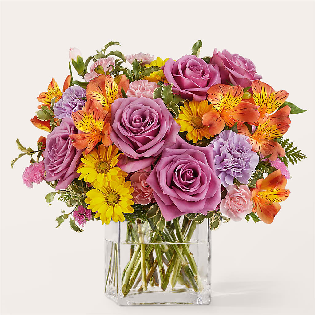 Shades of Happiness Bouquet – Blooming Branches, Guttenberg IA