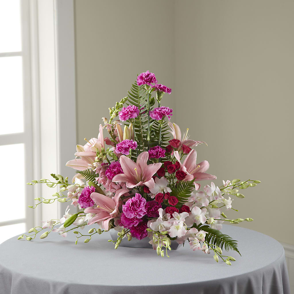 Uplifting Moments Arrangement – Blooming Branches, Guttenberg IA