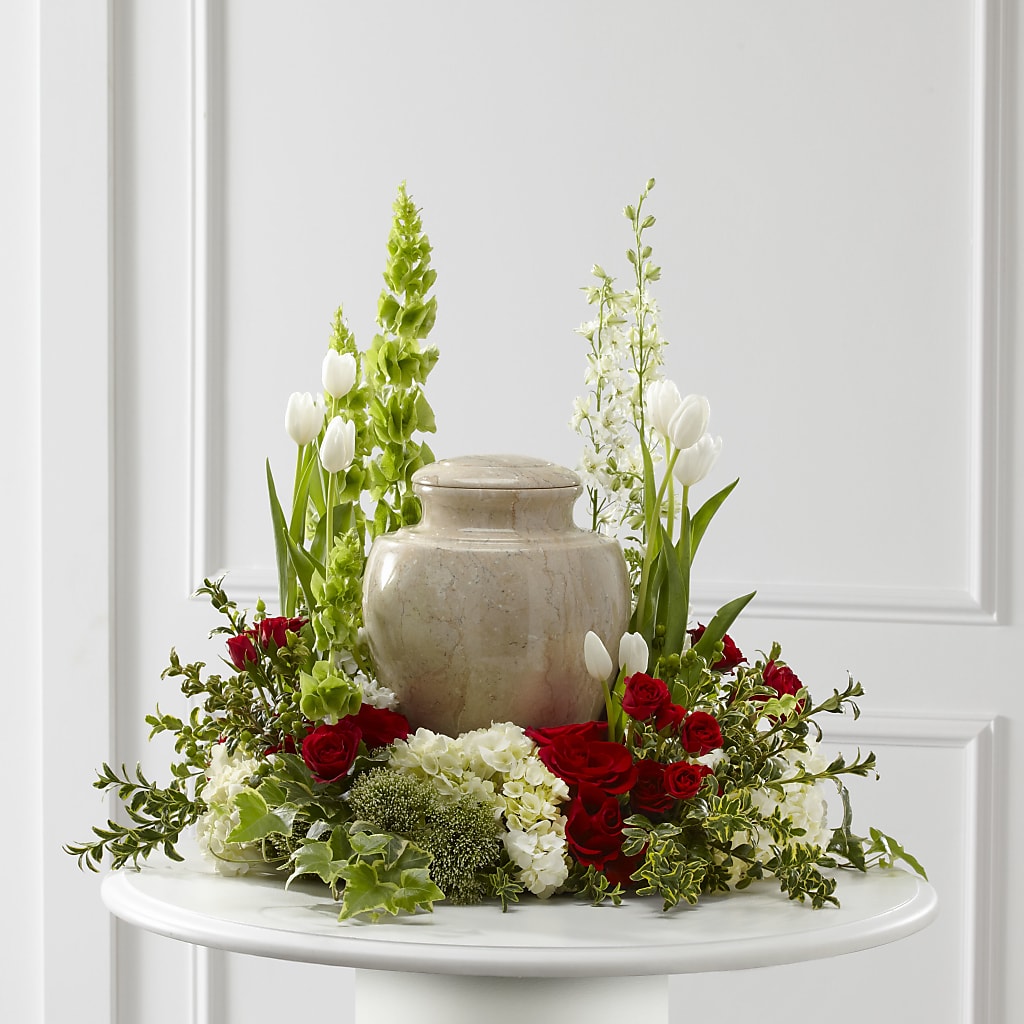 Tears of Comfort Arrangement – Blooming Branches, Guttenberg IA