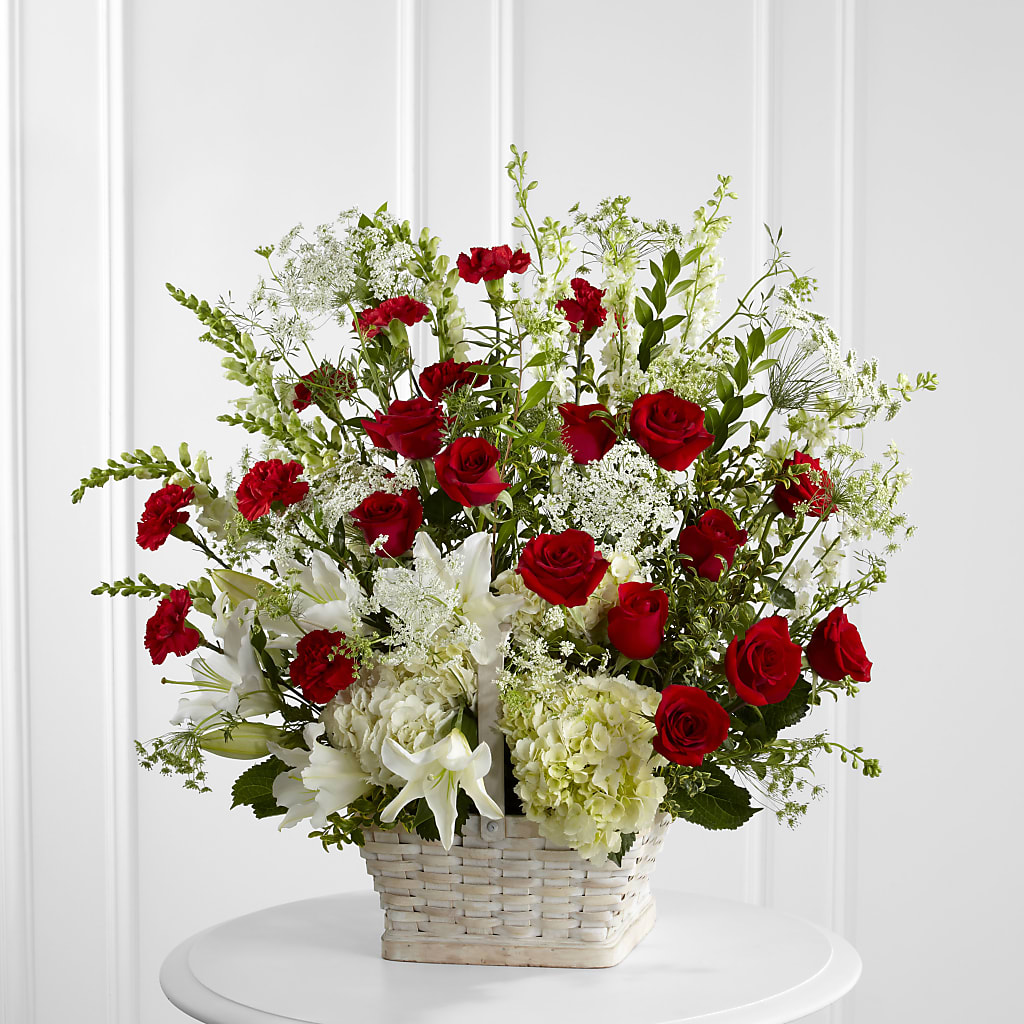 In Loving Memory Arrangement – Blooming Branches, Guttenberg IA