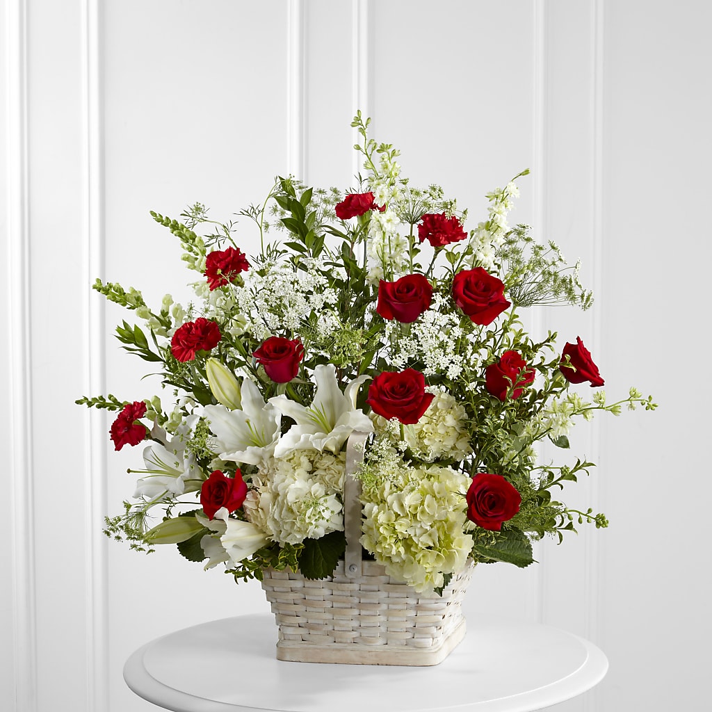 In Loving Memory Arrangement – Blooming Branches, Guttenberg IA