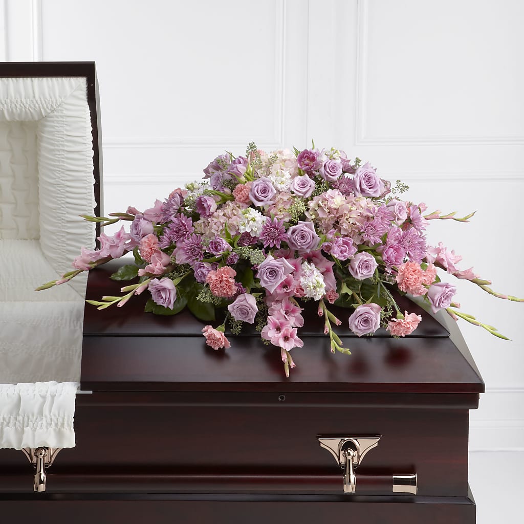 Immorata Casket Spray – Blooming Branches, Guttenberg IA