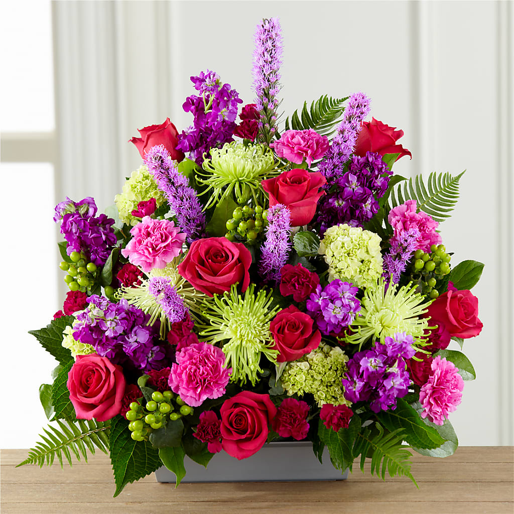 Warm Embrace Arrangement – Blooming Branches, Guttenberg IA