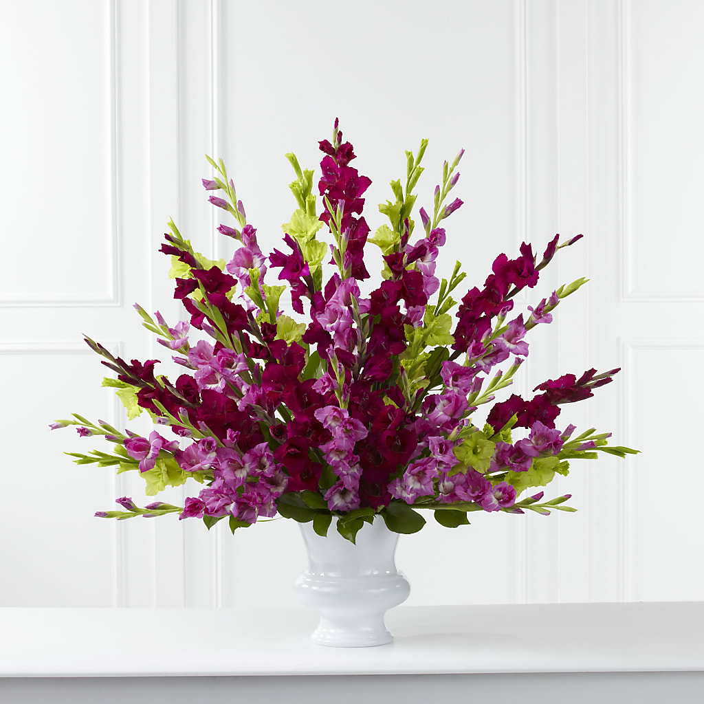 Solemn Offering Arrangement – Blooming Branches, Guttenberg IA