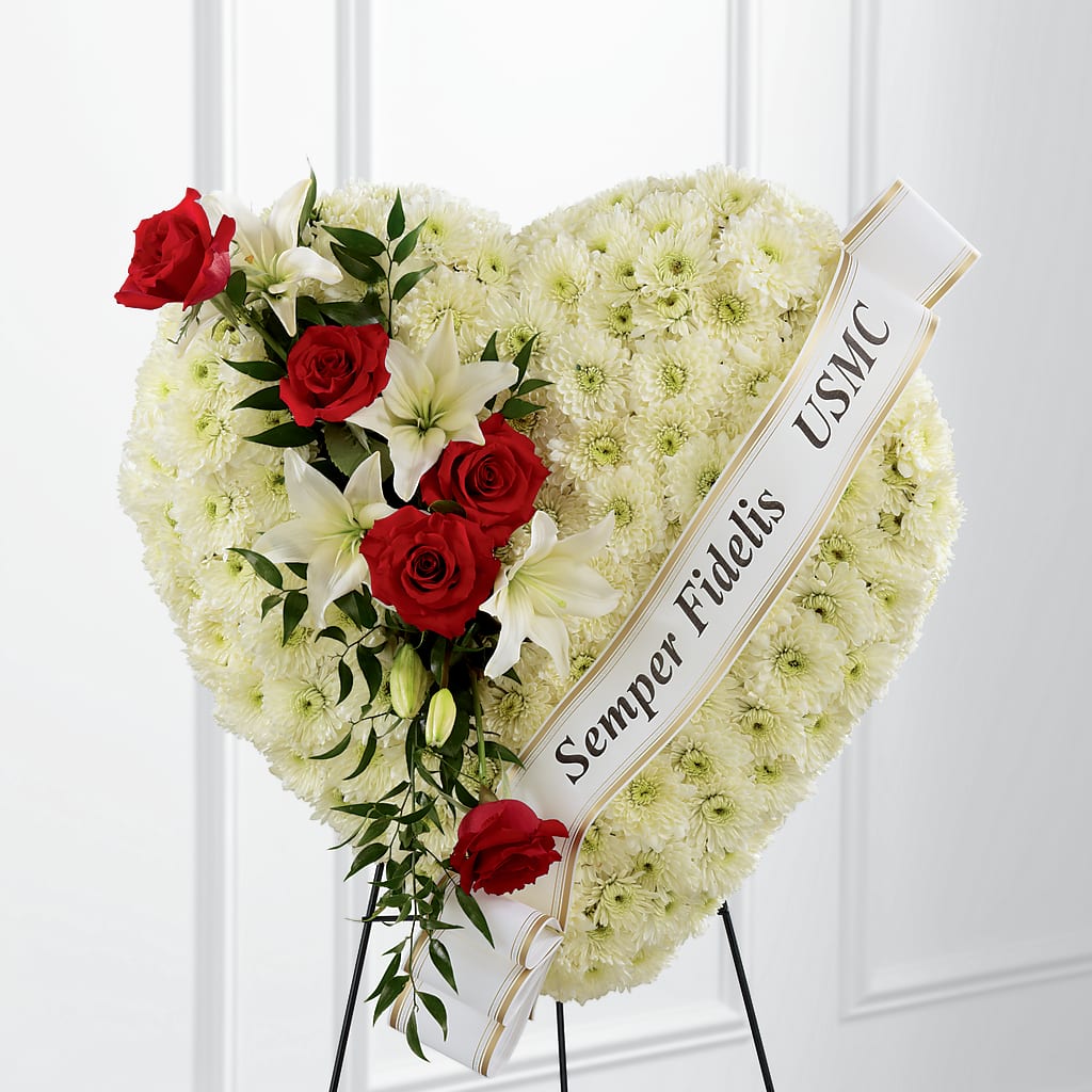 Heartfelt Hero Standing Heart – Blooming Branches, Guttenberg IA