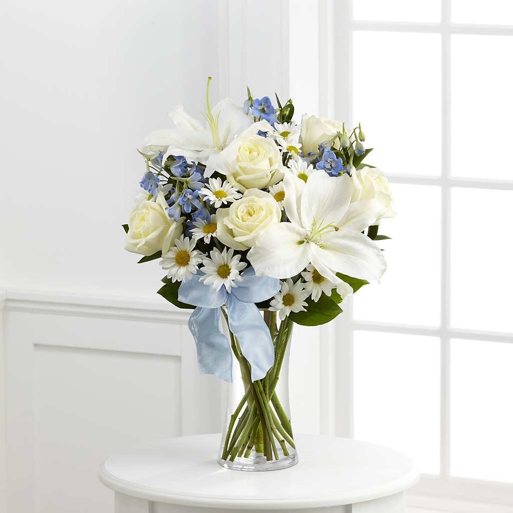 Sweet Peace Bouquet – Blooming Branches, Guttenberg IA