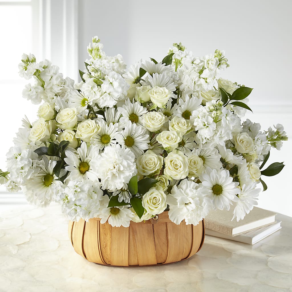 Graceful Garden Basket – Blooming Branches, Guttenberg IA