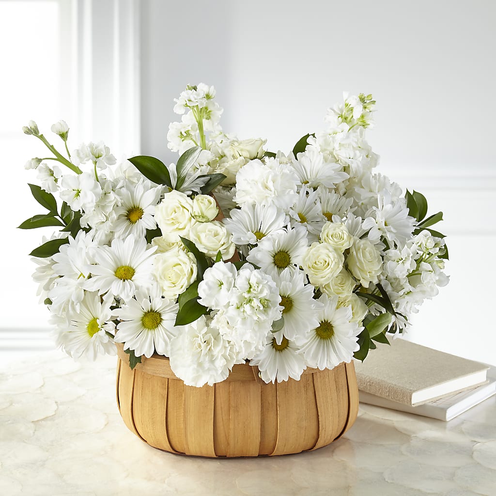 Graceful Garden Basket – Blooming Branches, Guttenberg IA