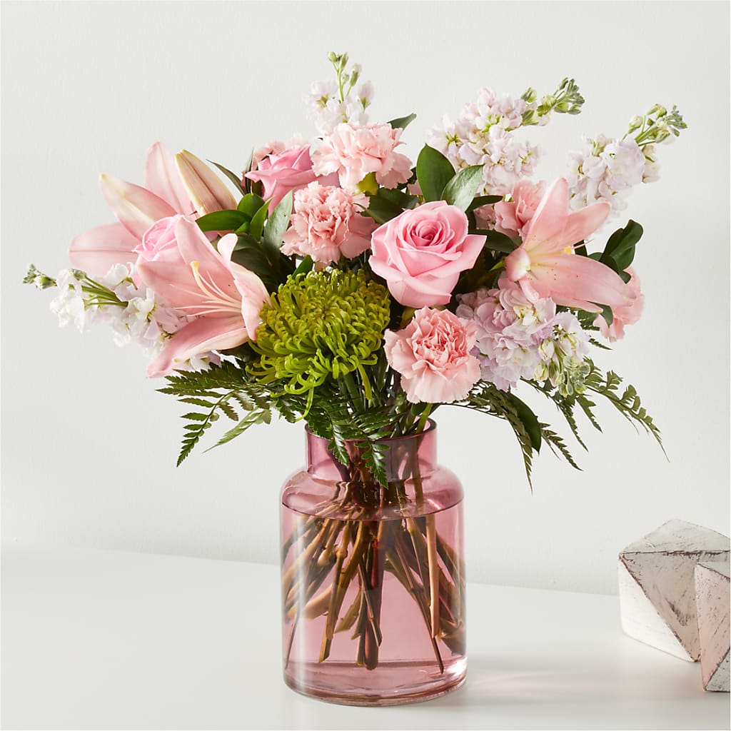 Pretty in Pink Bouquet – Blooming Branches, Guttenberg IA