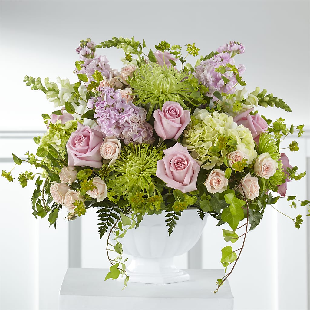 Radiant Embrace Arrangement – Blooming Branches, Guttenberg IA