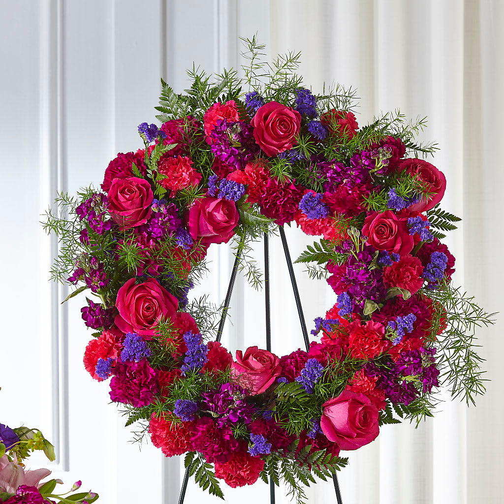 Calming Colors Wreath – Blooming Branches, Guttenberg IA