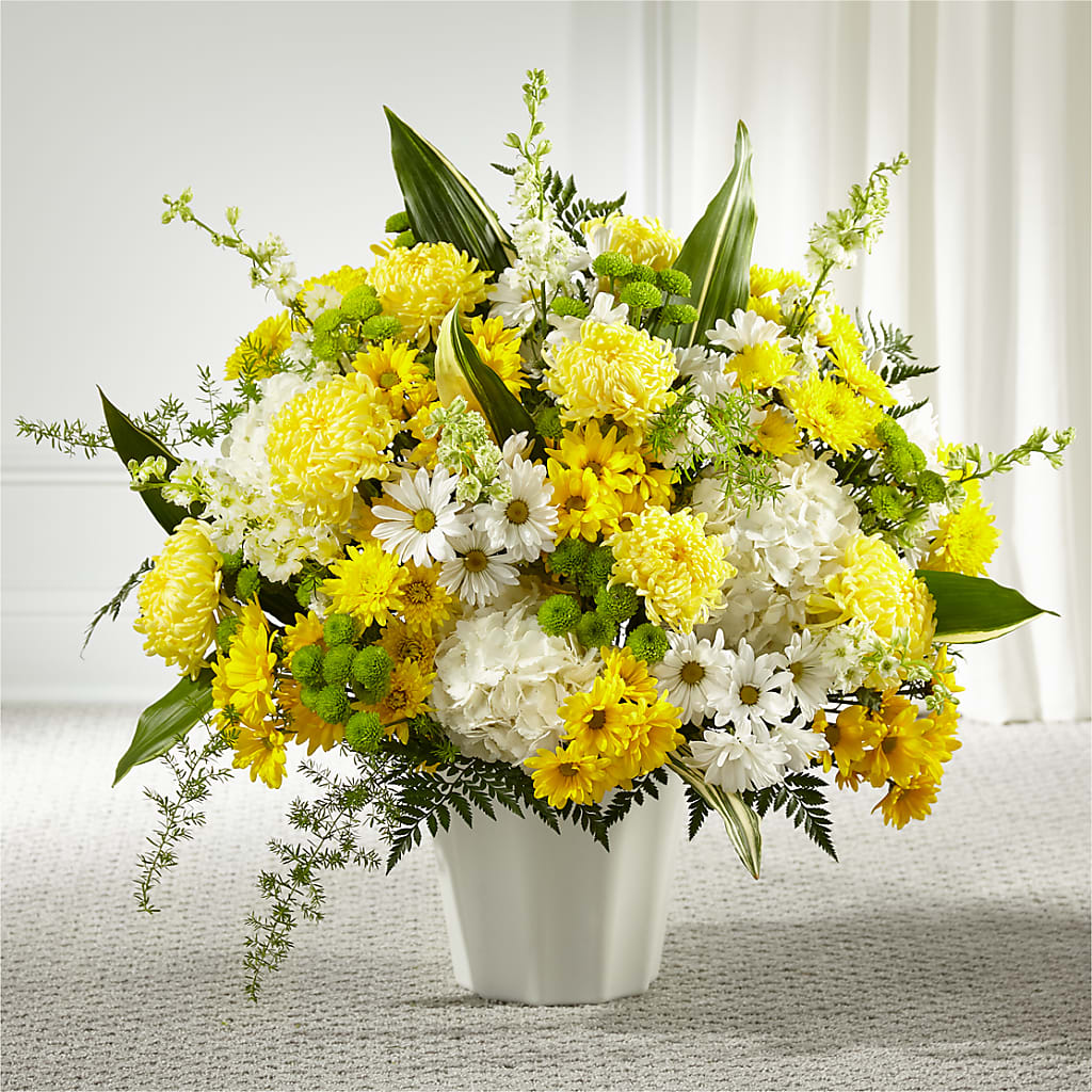 Unity & Grace Floor Basket – Blooming Branches, Guttenberg IA