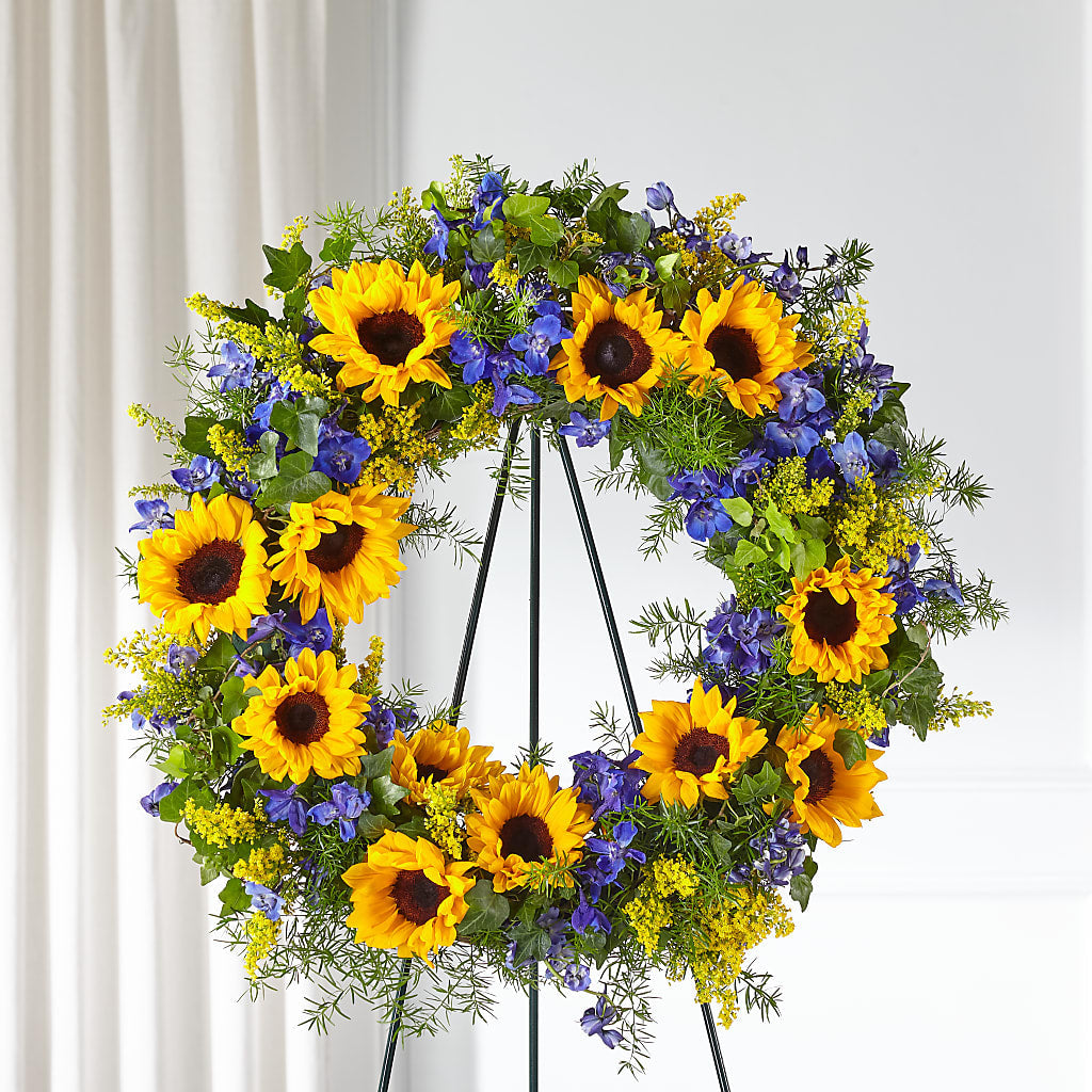 Bright Rays Wreath – Blooming Branches, Guttenberg IA