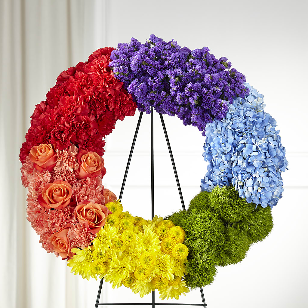 Circle of Love Wreath – Blooming Branches, Guttenberg IA