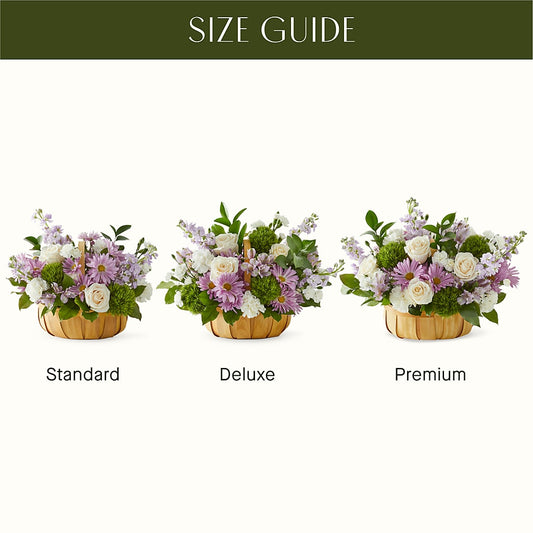 Peace & Love Basket – Blooming Branches, Guttenberg IA