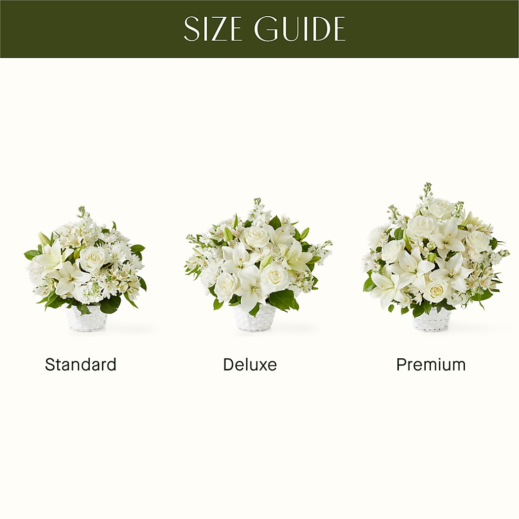 Peaceful Reflections Arrangement – Blooming Branches, Guttenberg IA