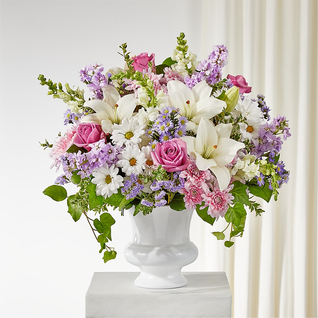 Remarkable Life Urn Arrangement – Blooming Branches, Guttenberg IA