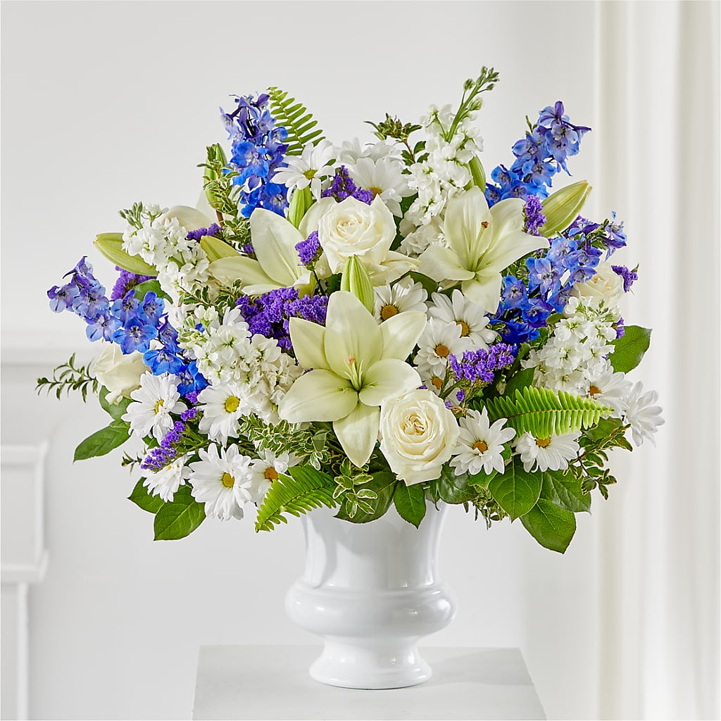 Expressions of Hope Urn Arrangement – Blooming Branches, Guttenberg IA