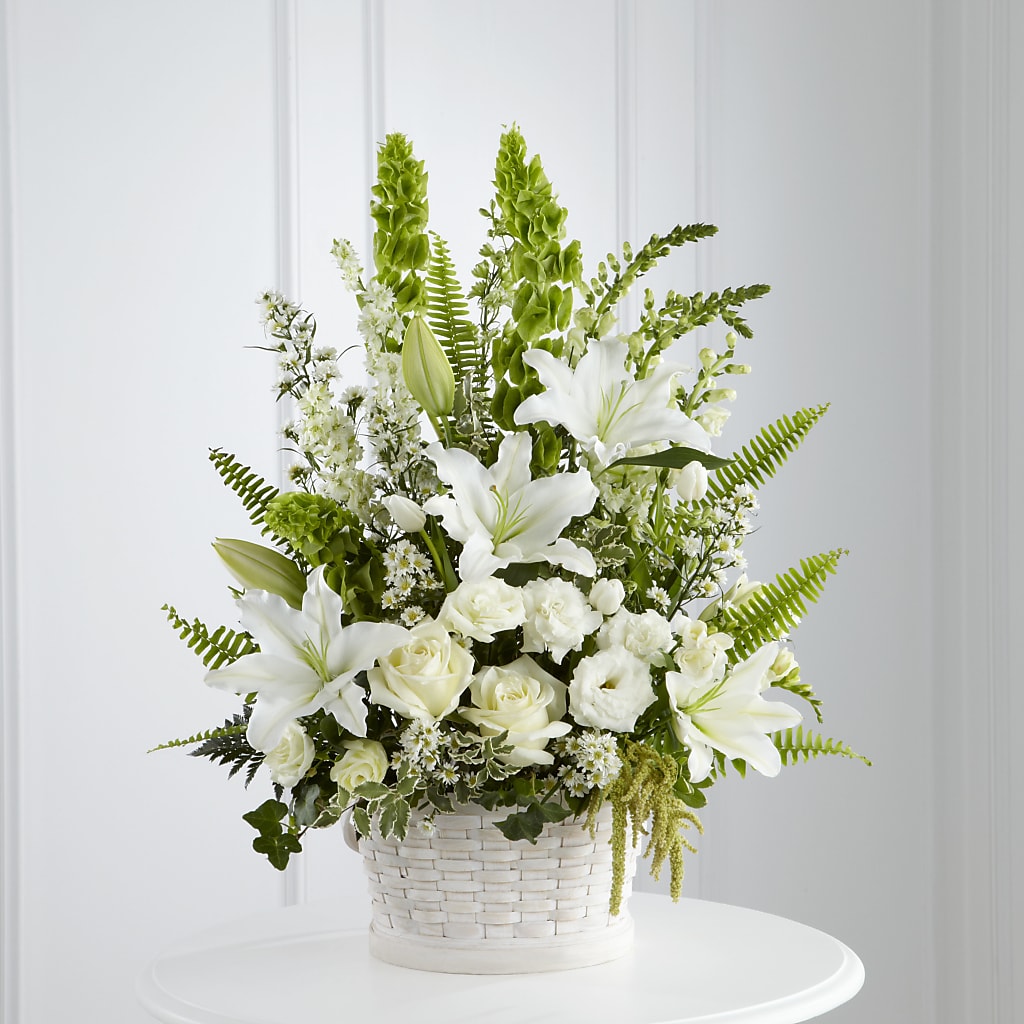 In Our Thoughts Arrangement – Blooming Branches, Guttenberg IA