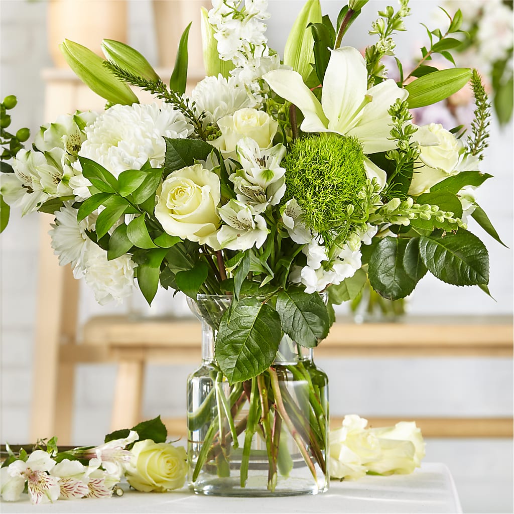 Classic Ivory – A Florist Original – Blooming Branches, Guttenberg IA