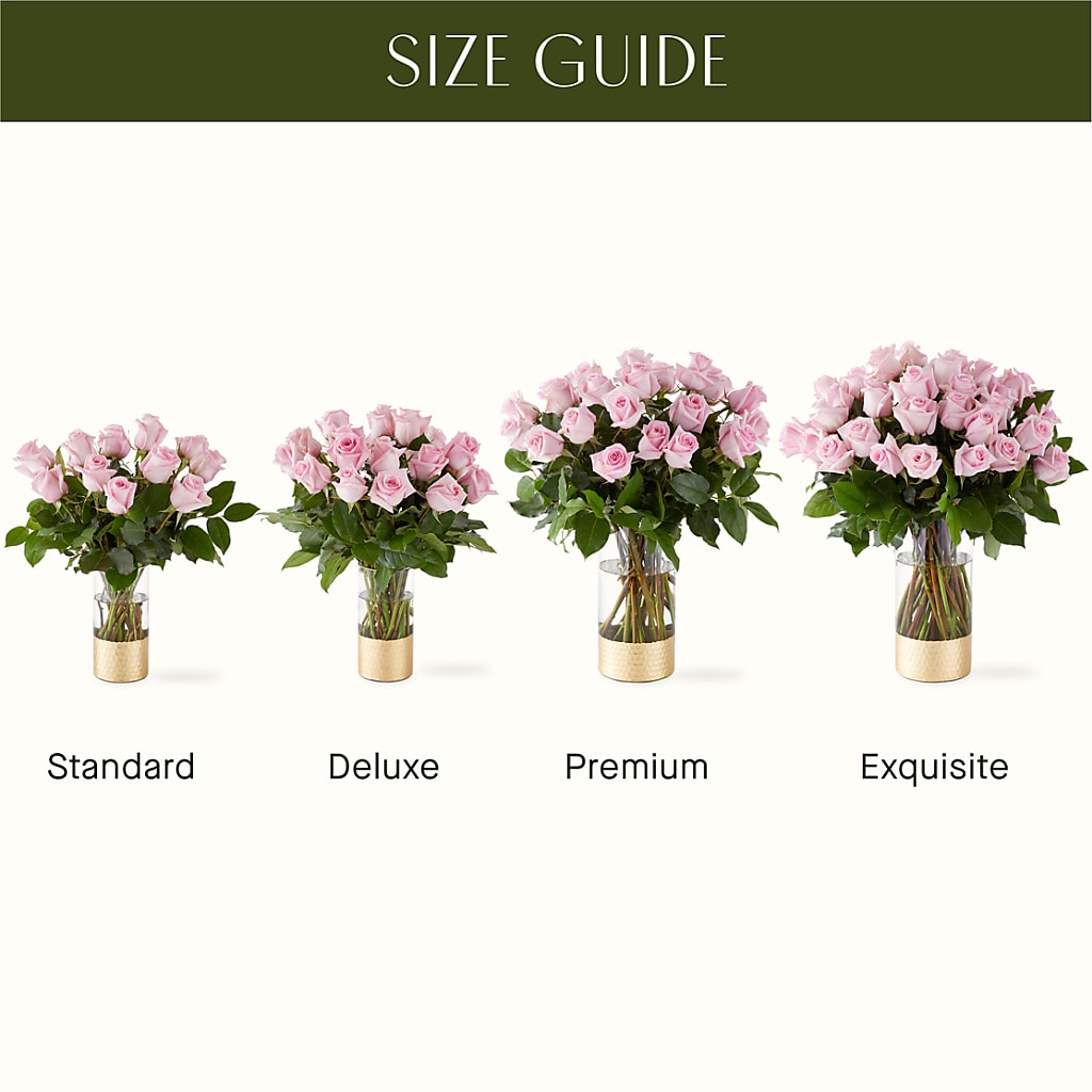 Picture Perfect Pink Rose Bouquet – Blooming Branches, Guttenberg IA