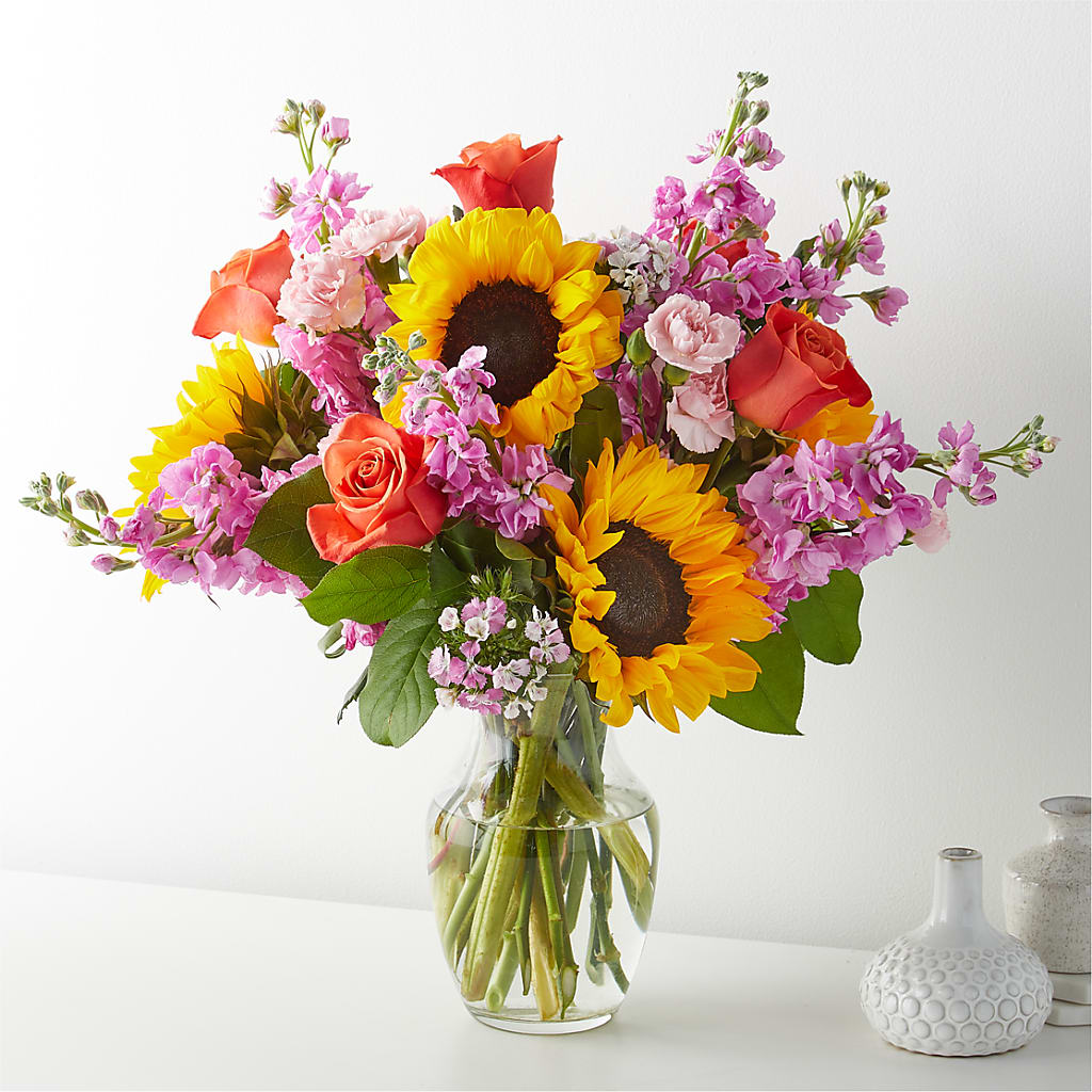 Yellow Brick Road Bouquet – Blooming Branches, Guttenberg IA