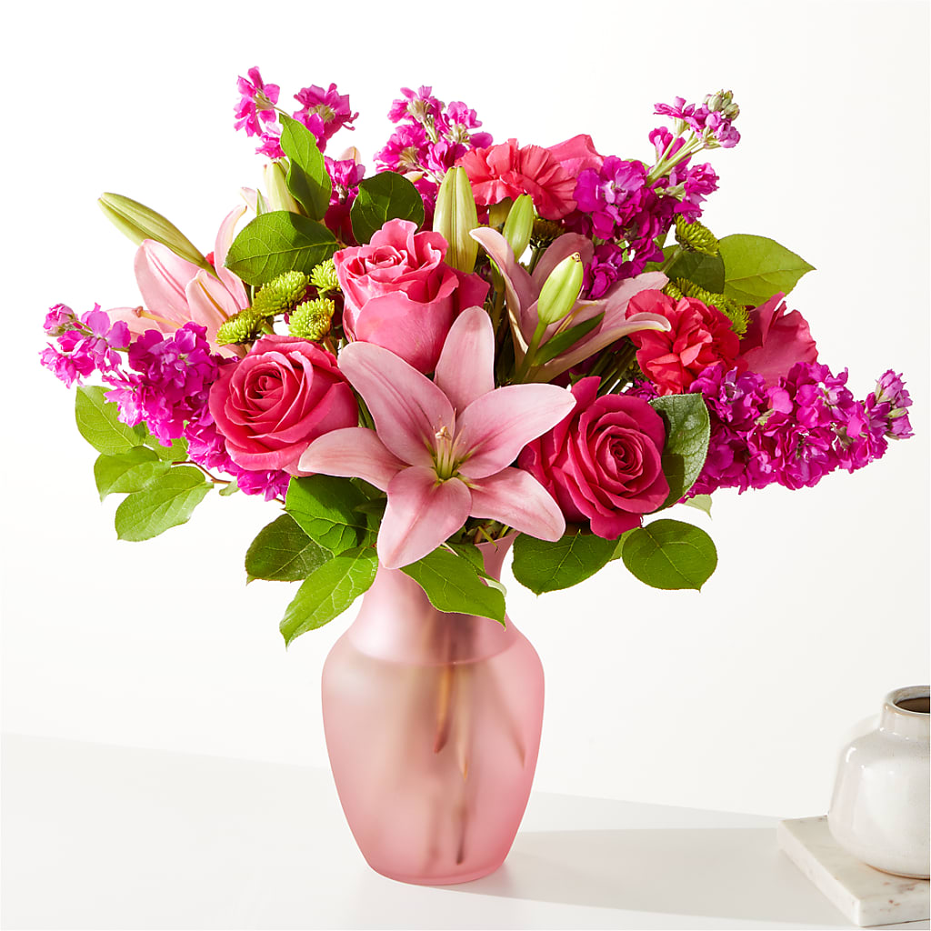 Watermelon Crush Bouquet – Blooming Branches, Guttenberg IA