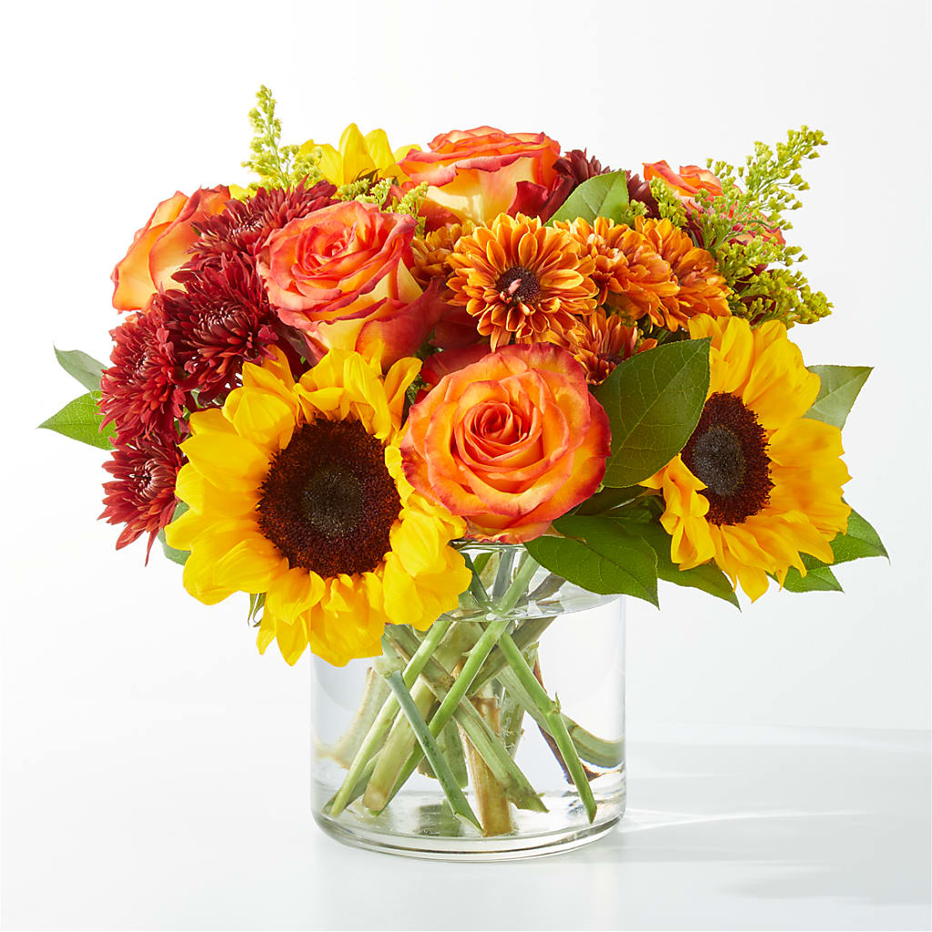 Flannel Scarf Bouquet – Blooming Branches, Guttenberg IA