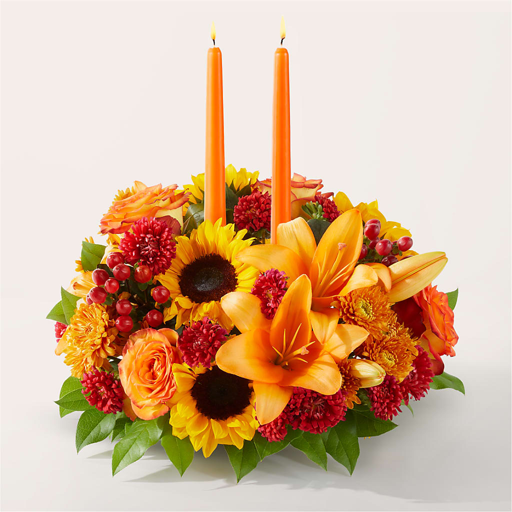 Grateful Centerpiece – Blooming Branches, Guttenberg IA