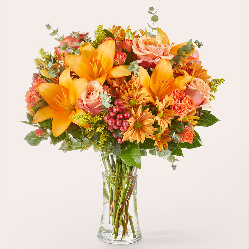 Harvest Hayride Bouquet – Blooming Branches, Guttenberg IA